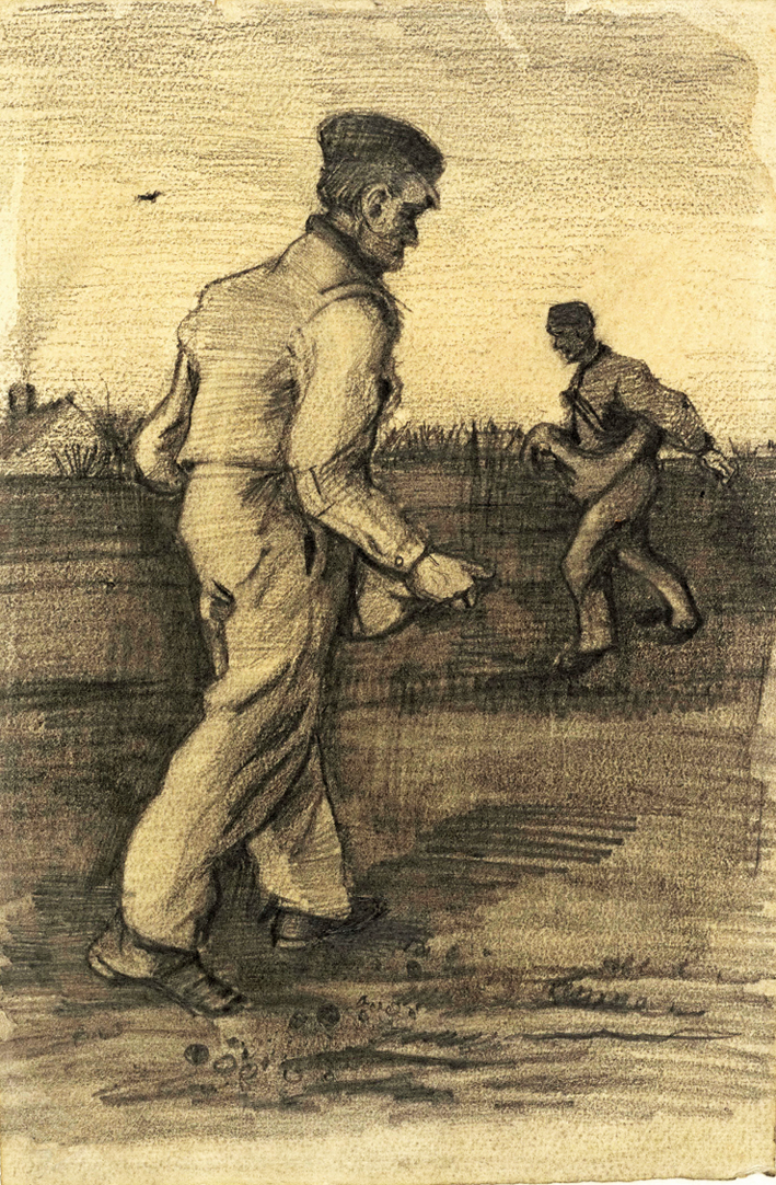  文森特·威廉·梵高  Vincent Willen Van Gogh —— 播种者 (3)